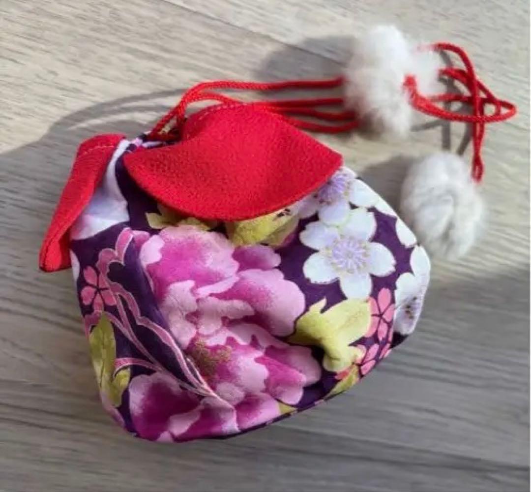 綺麗な紫がかわいい 女の子三歳 七五三 ブランド