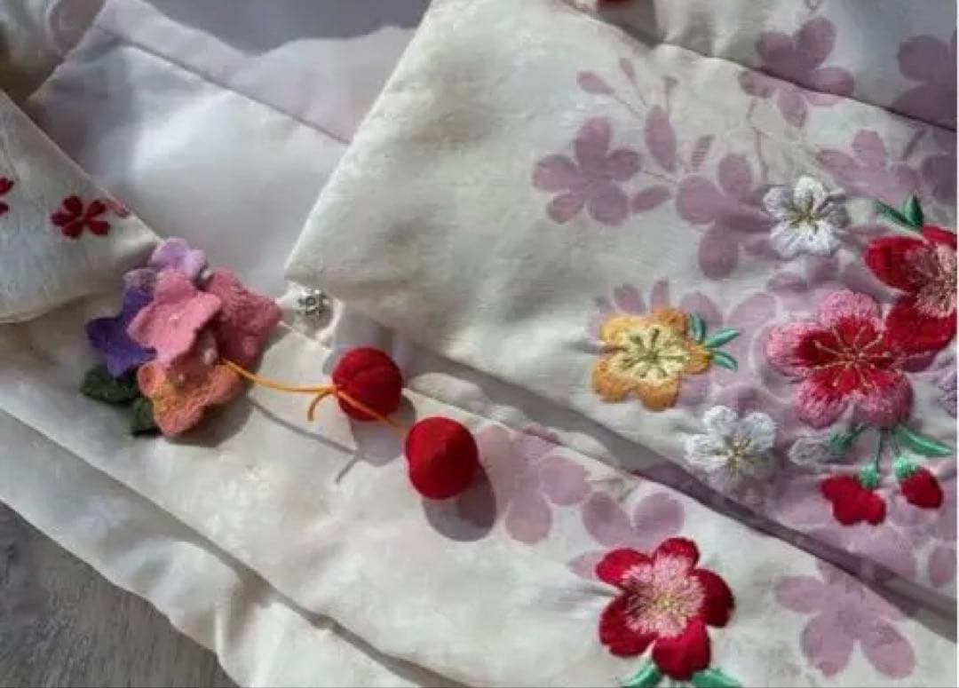 綺麗な紫がかわいい 女の子三歳 七五三 ブランド