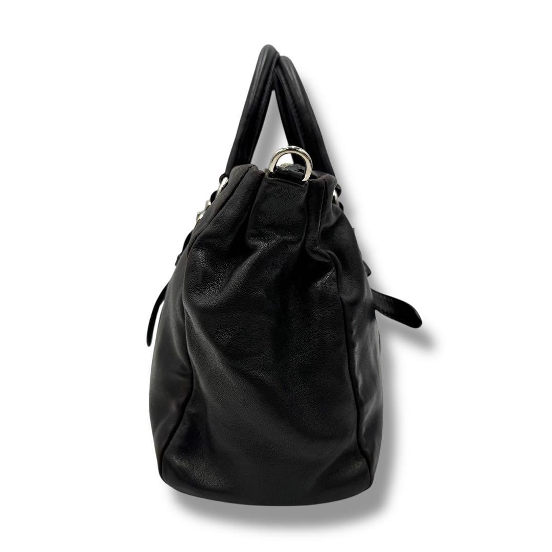 PRADA ナッパレザー 2WAY ボストンバッグ ショルダーバッグ