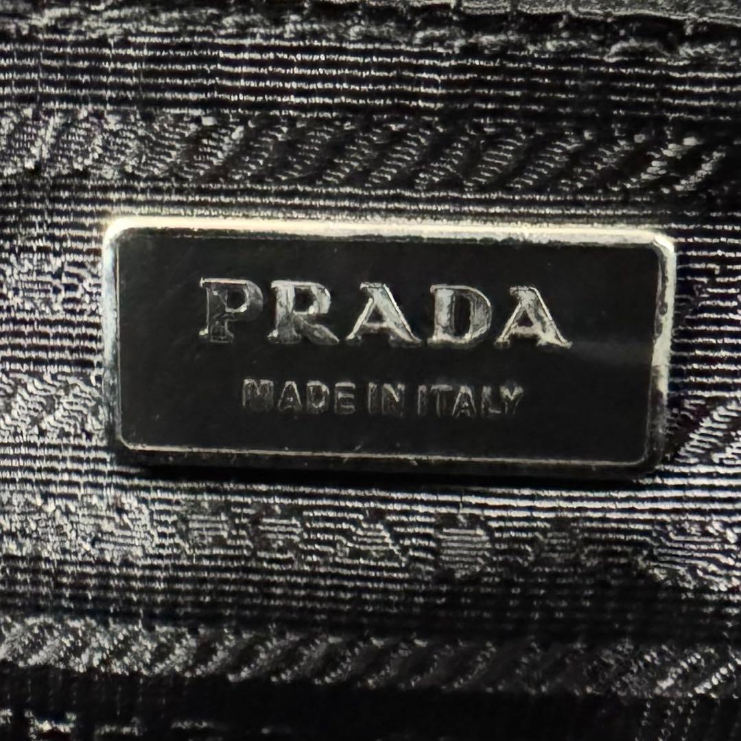 PRADA ナッパレザー 2WAY ボストンバッグ ショルダーバッグ