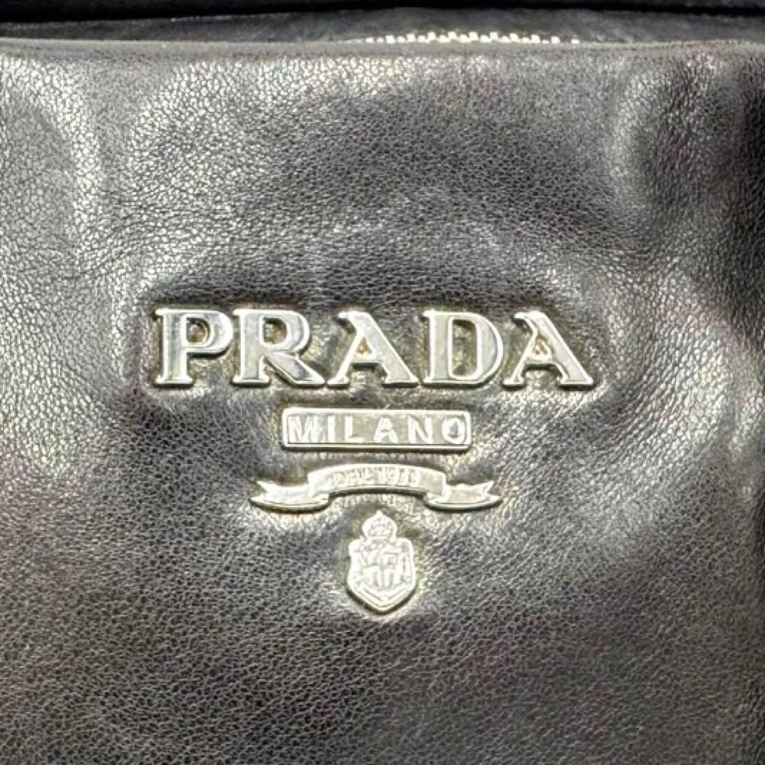 PRADA ナッパレザー 2WAY ボストンバッグ ショルダーバッグ