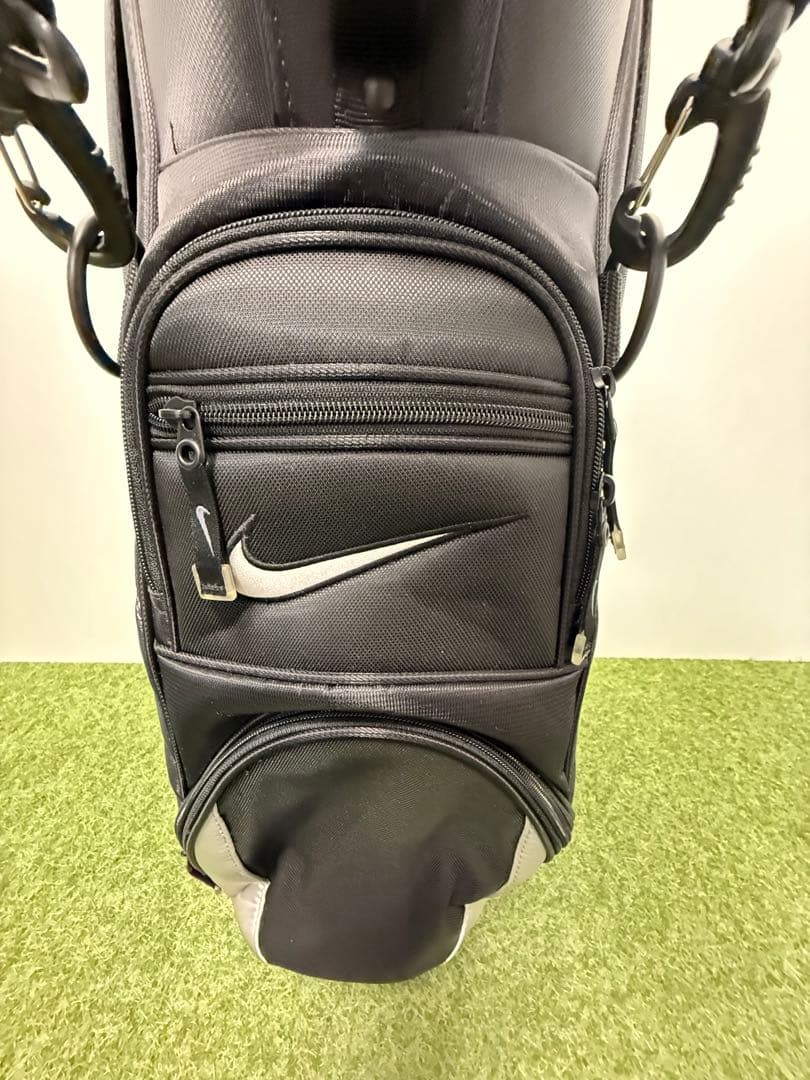 Nike キャディバッグ ブラック グレー ゴルフ ナイキ ケース