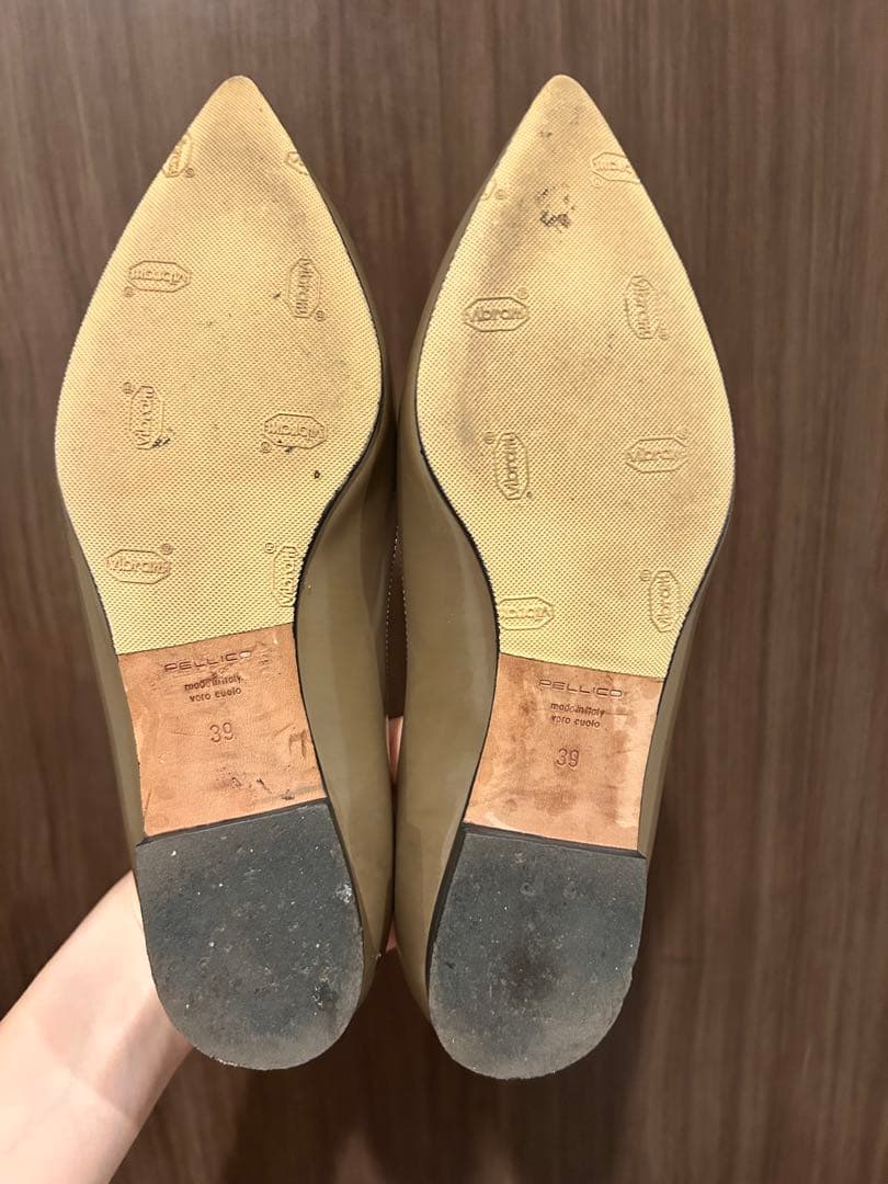Pellicoペリーコ　フラットパンプスANDREAアンドレア39