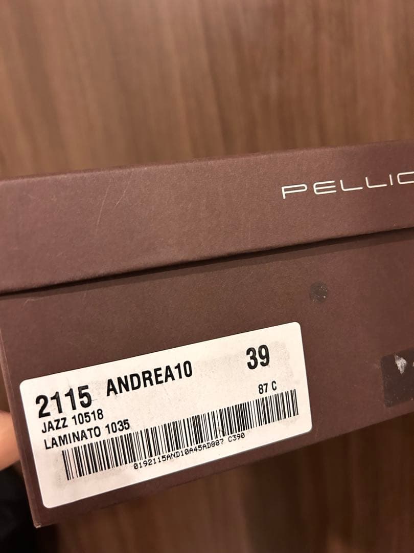 Pellicoペリーコ　フラットパンプスANDREAアンドレア39