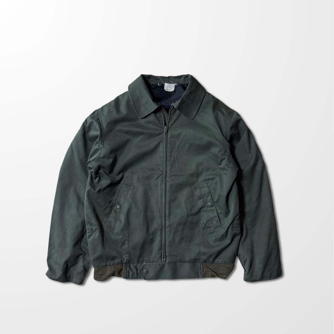 フランス軍 フライトジャケット 100L ボア グリーン　カーキ　古着　ブラウン