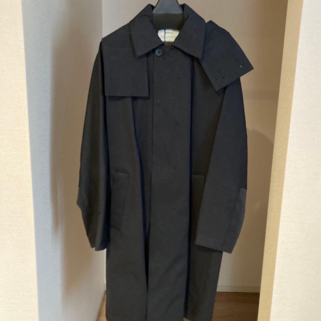 salvy トレンチコート フード付き ロングコート