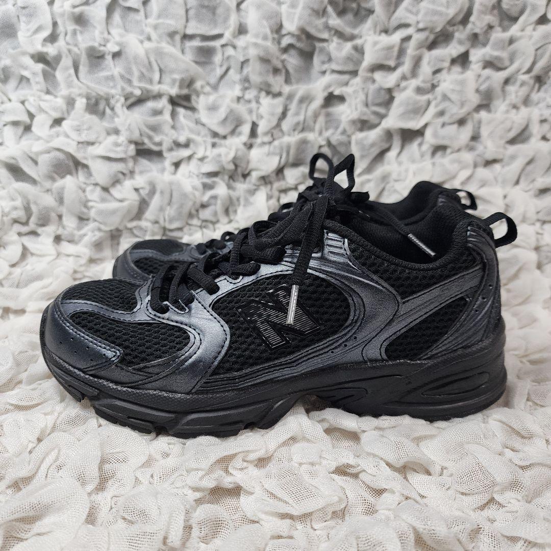 ニューバランス MR530PB オールブラック スニーカー