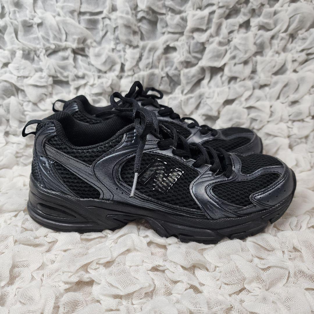 ニューバランス MR530PB オールブラック スニーカー