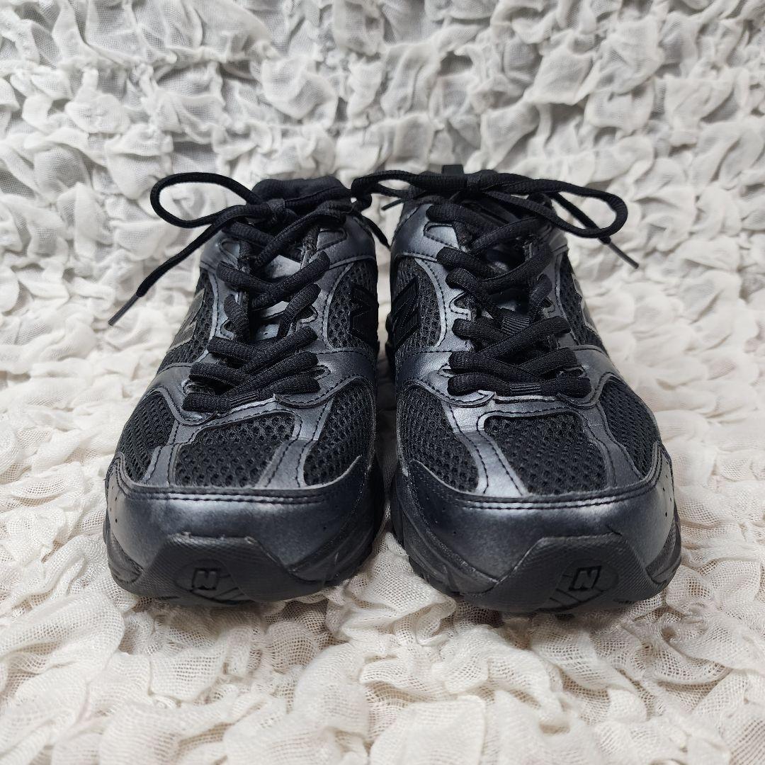 ニューバランス MR530PB オールブラック スニーカー