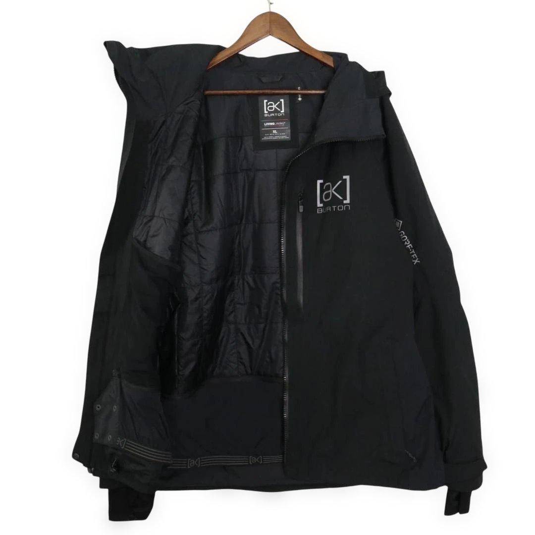 【高級】BURTON ak バートン　スウォッシュジャケット　スノボウェア　黒