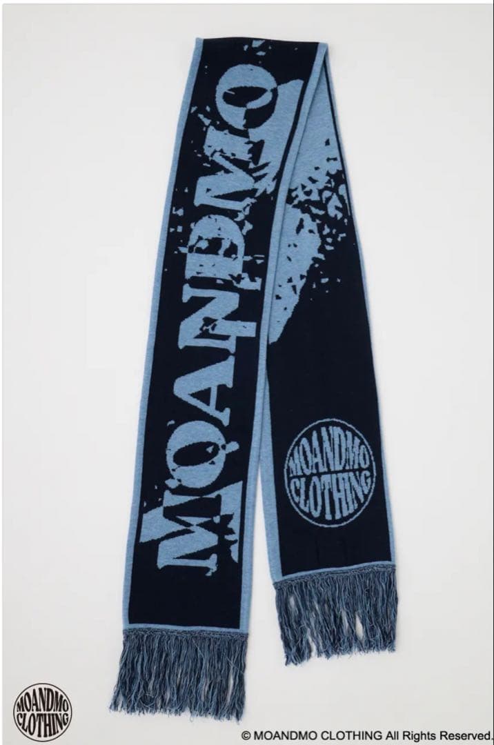 MOANDMO JACQUARD マフラー　moussy マフラー　タグ付き