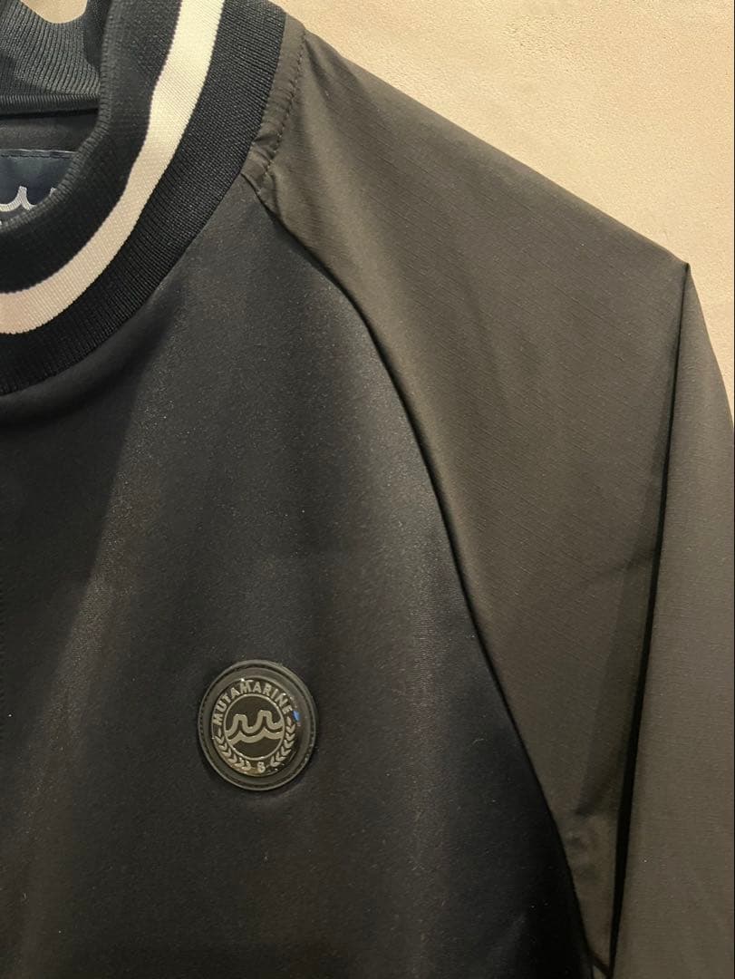 【新品未使用】muta MARINE セットアップ 上下 黒 M ゴルフ