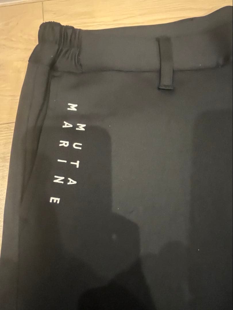 【新品未使用】muta MARINE セットアップ 上下 黒 M ゴルフ