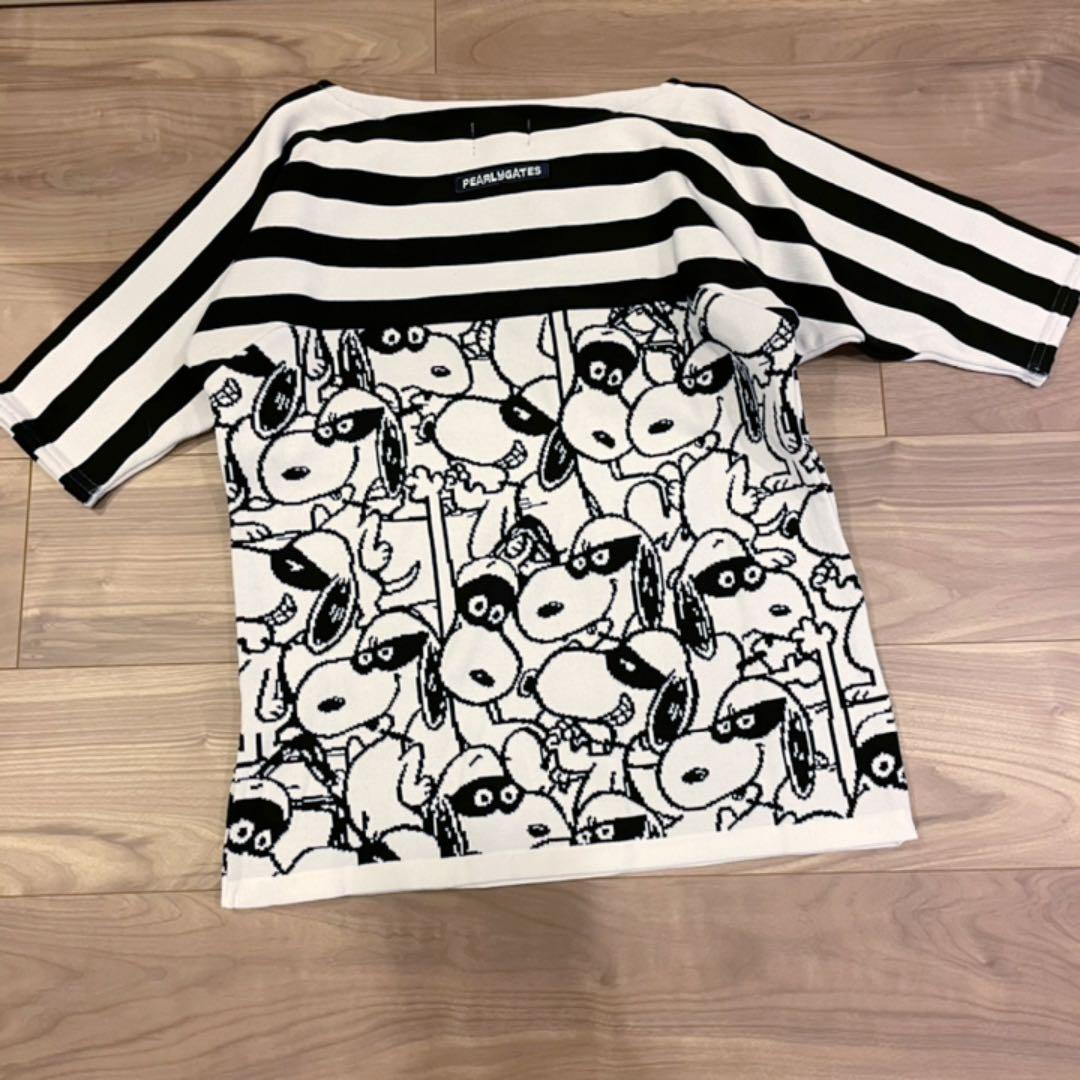 新品★パーリーゲイツ スヌーピー トップス ポロシャツ ニット peanuts