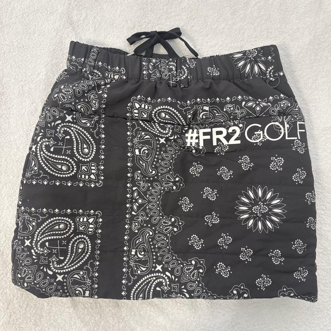 【レア】FR2 GOLF 中綿スカート M ブラック 冬用 ゴルフウェア