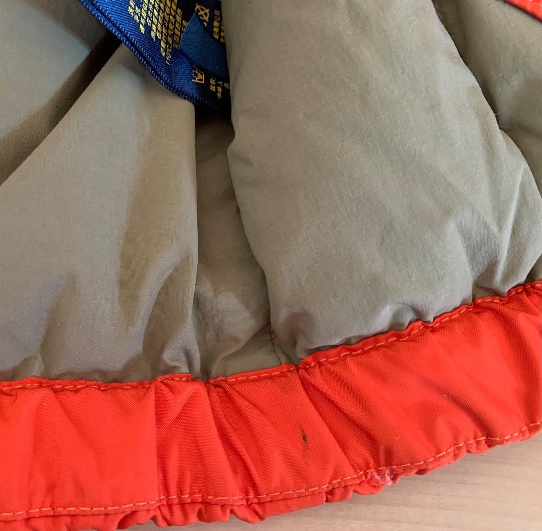 POLO RALPH LAUREN フード ダウンベスト オレンジ XXL