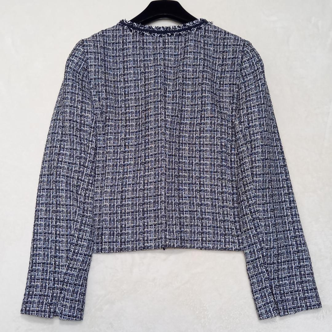 現行✨未使用タグ付き✨大きいサイズ エニファム サイズ4 ツイードジャケット