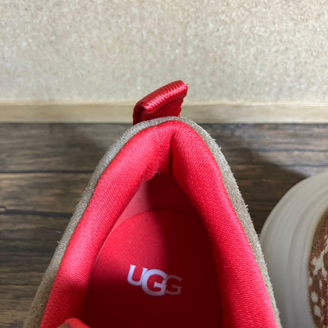 （K25928）★美品★ UGG アグ カレ レース スぺクル 23.5㎝