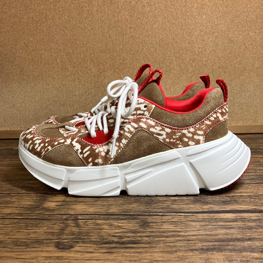 （K25928）★美品★ UGG アグ カレ レース スぺクル 23.5㎝