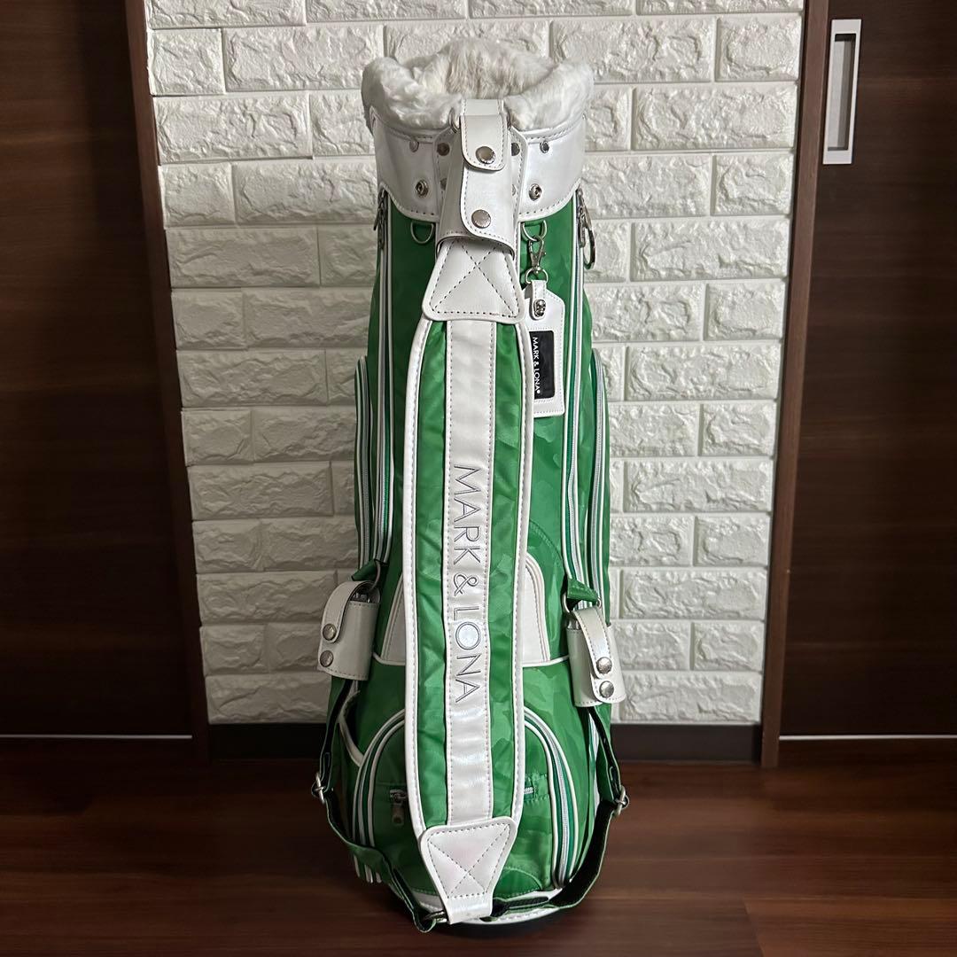 希少 美品 MARK&LONA Gauge Camo Cart Bag グリーン