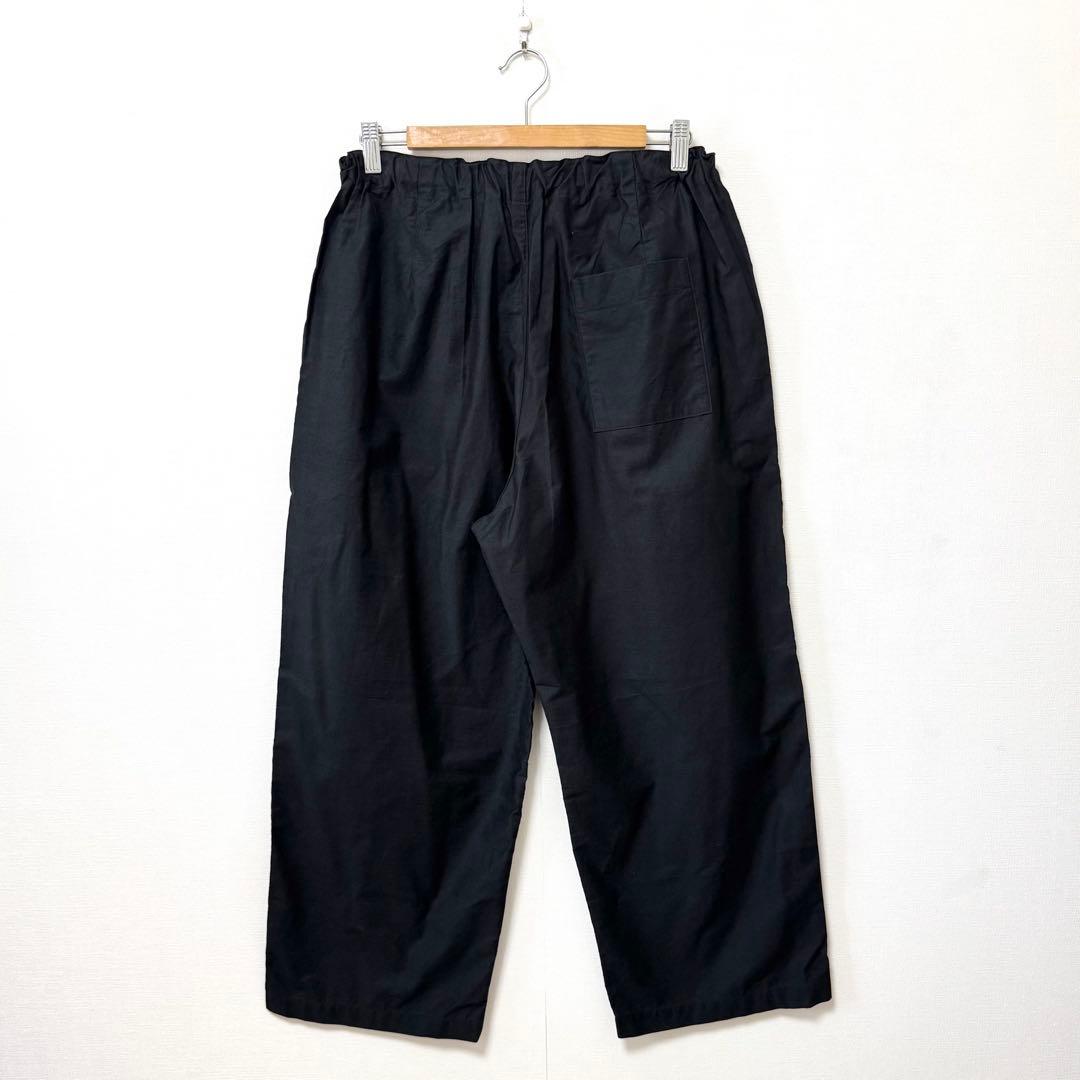 新品未使用 mizuiro ind ミズイロインド カーゴイージーパンツ 黒