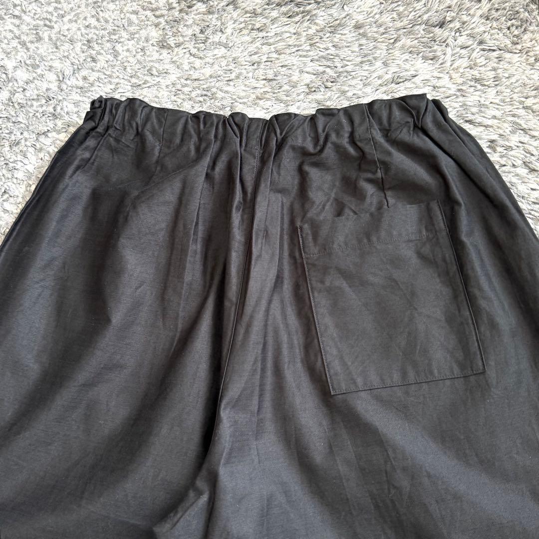 新品未使用 mizuiro ind ミズイロインド カーゴイージーパンツ 黒