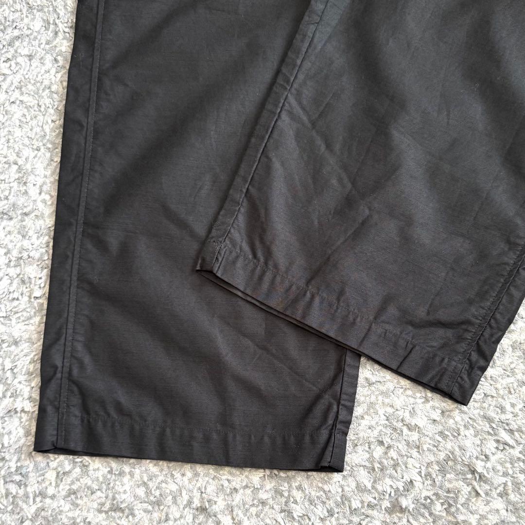 新品未使用 mizuiro ind ミズイロインド カーゴイージーパンツ 黒