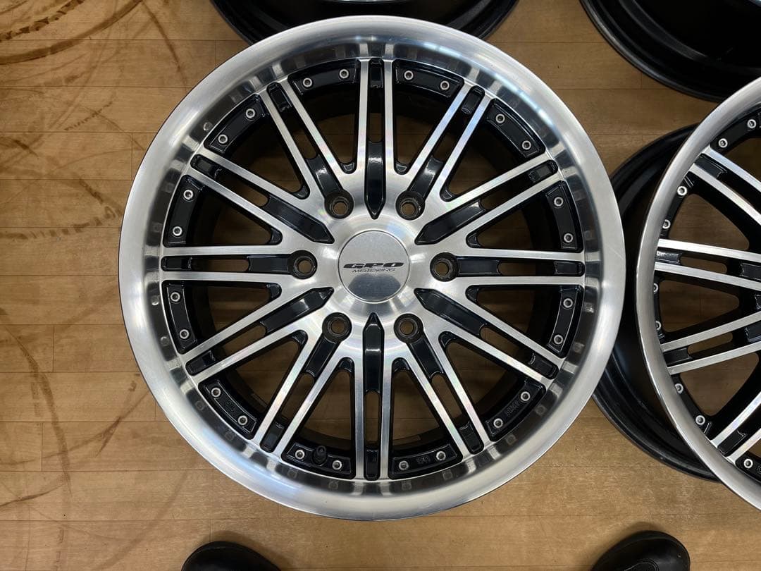 【現品限り】GPO 中古アルミホイール 17インチ NV350キャラバン