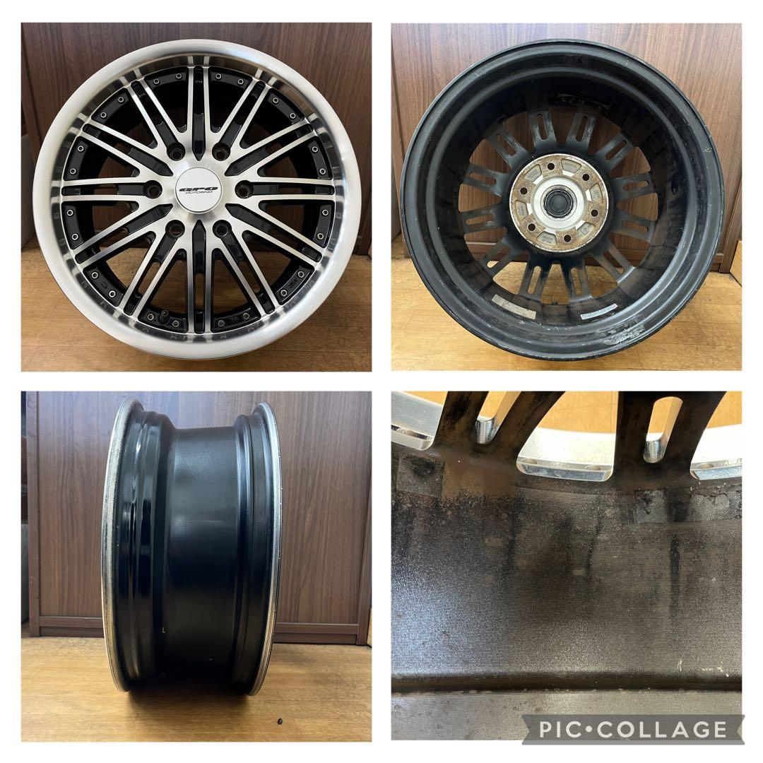 【現品限り】GPO 中古アルミホイール 17インチ NV350キャラバン