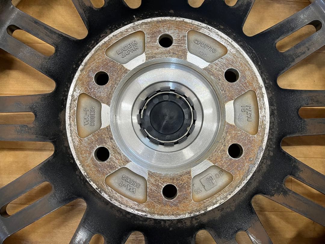 【現品限り】GPO 中古アルミホイール 17インチ NV350キャラバン