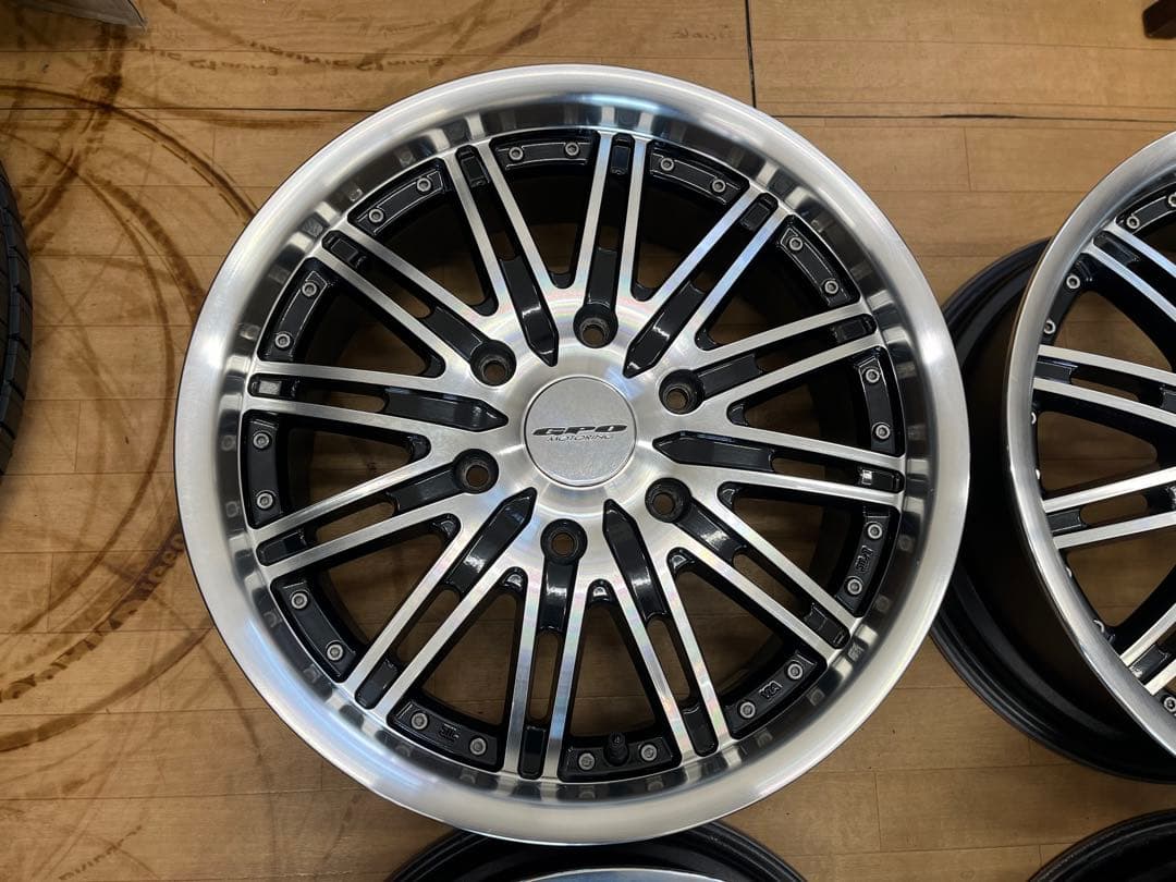 【現品限り】GPO 中古アルミホイール 17インチ NV350キャラバン