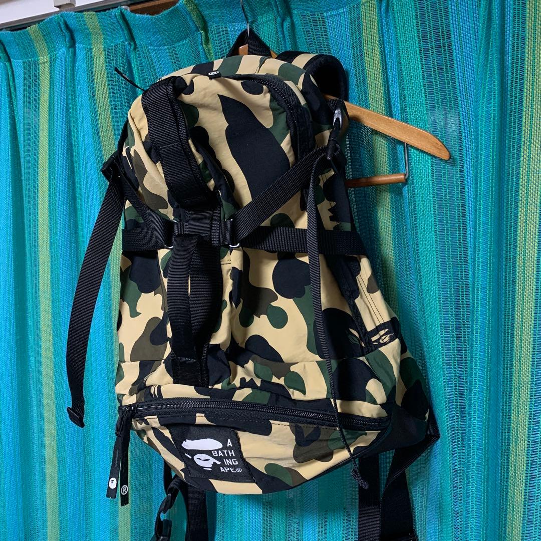 A BATHING APE 1ST CAMO BACK PACK 初期 NIGO
