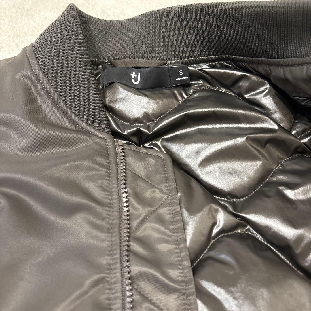 s ハイブリッドダウンオーバーサイズ MA-1 +J