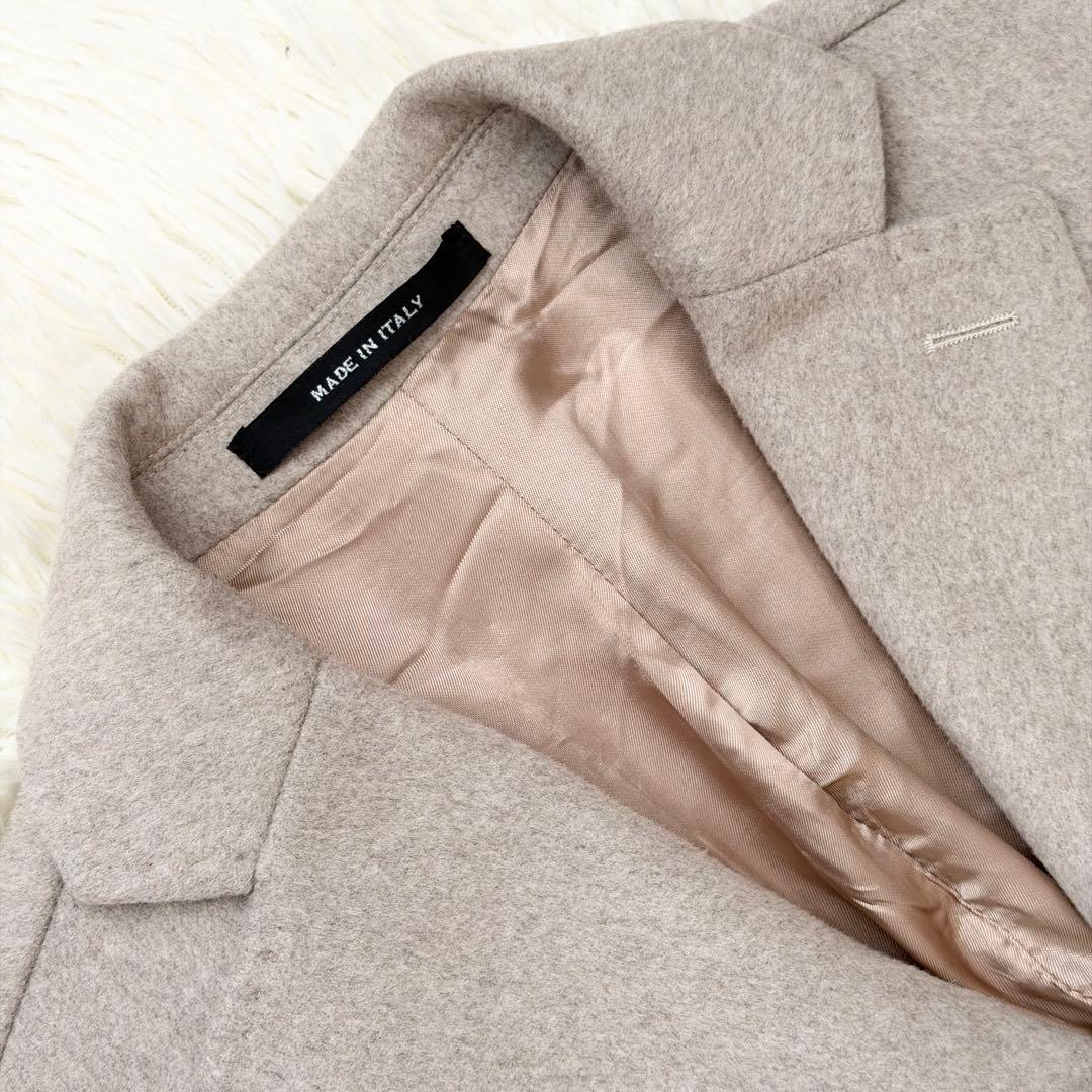 【美品】BANEYS NEWYORK ロロピアーナ チェスターコート 48サイズ