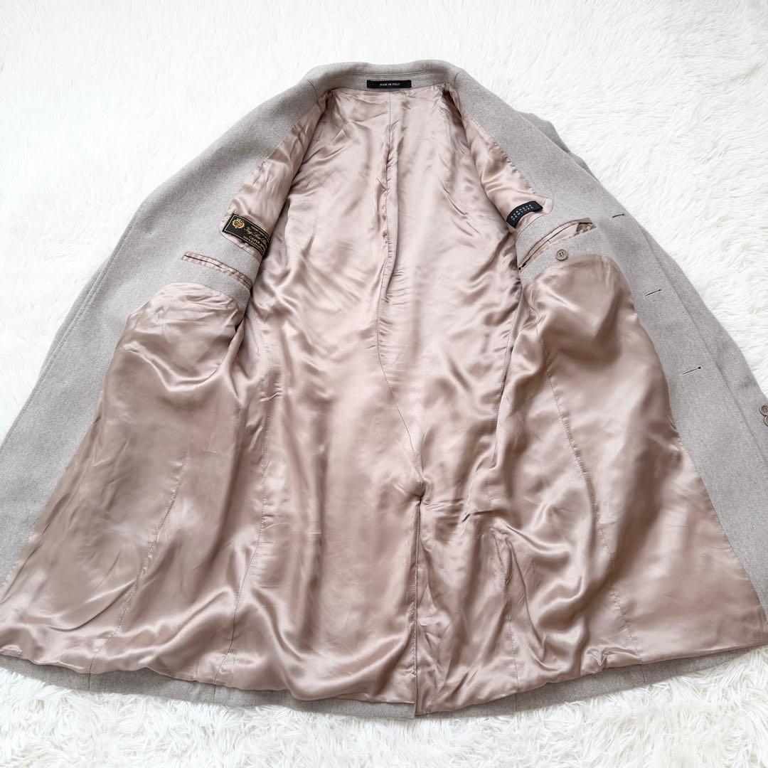 【美品】BANEYS NEWYORK ロロピアーナ チェスターコート 48サイズ