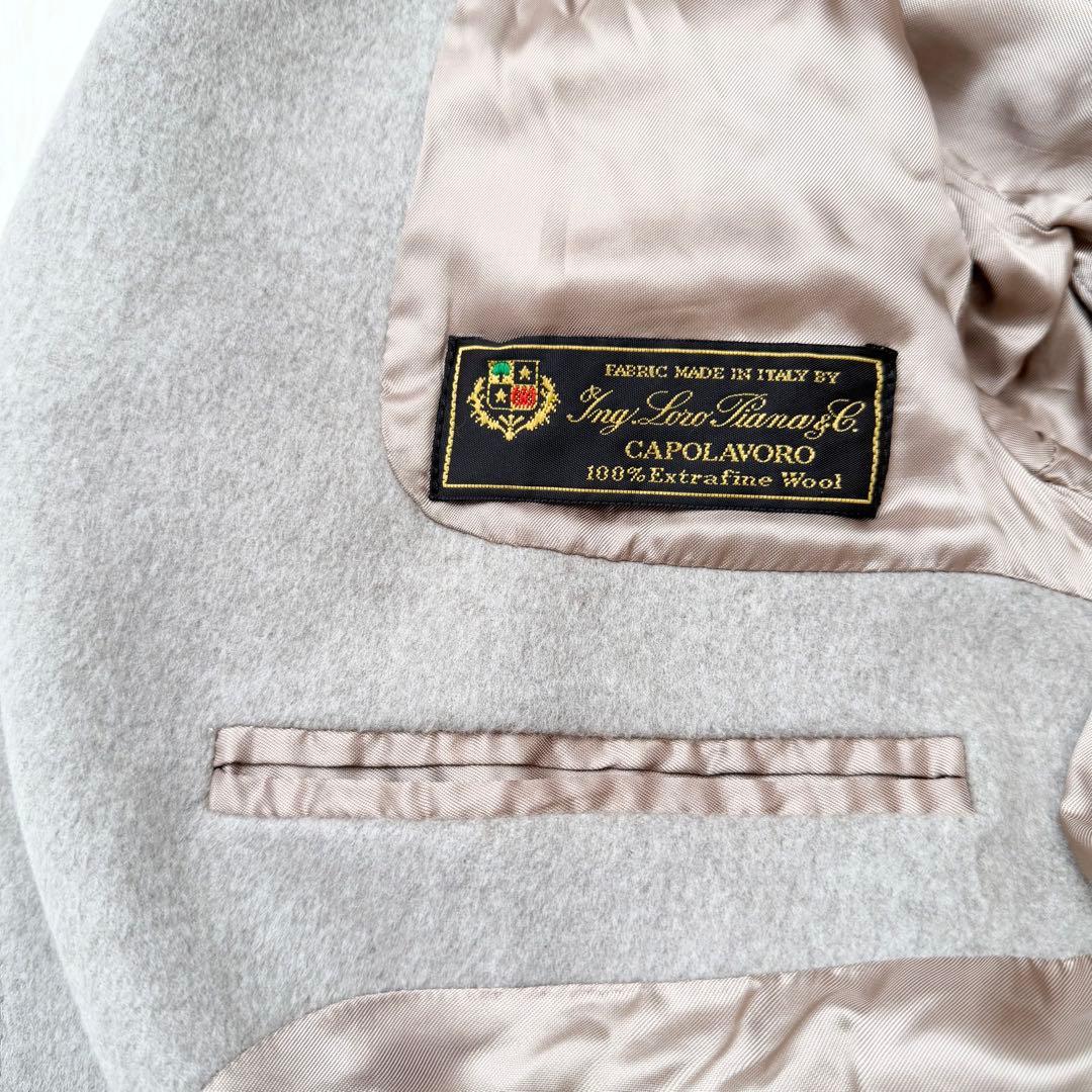 【美品】BANEYS NEWYORK ロロピアーナ チェスターコート 48サイズ