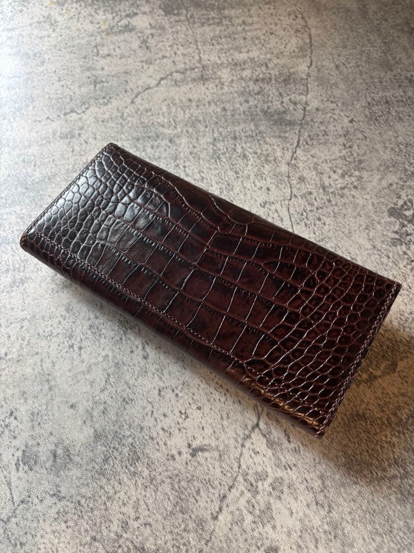 イタリアンレザー LIPARI 長財布 ハンドメイド