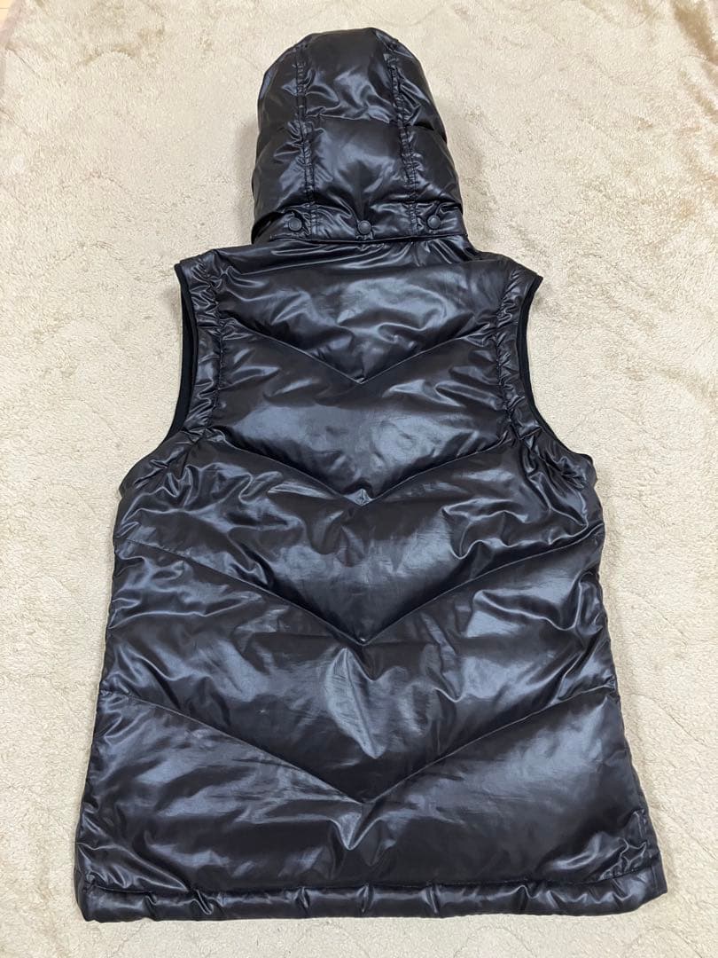 【Niko様】バーバリーブラックレーベルダウンベスト　ノバチェック美品、Lサイズ