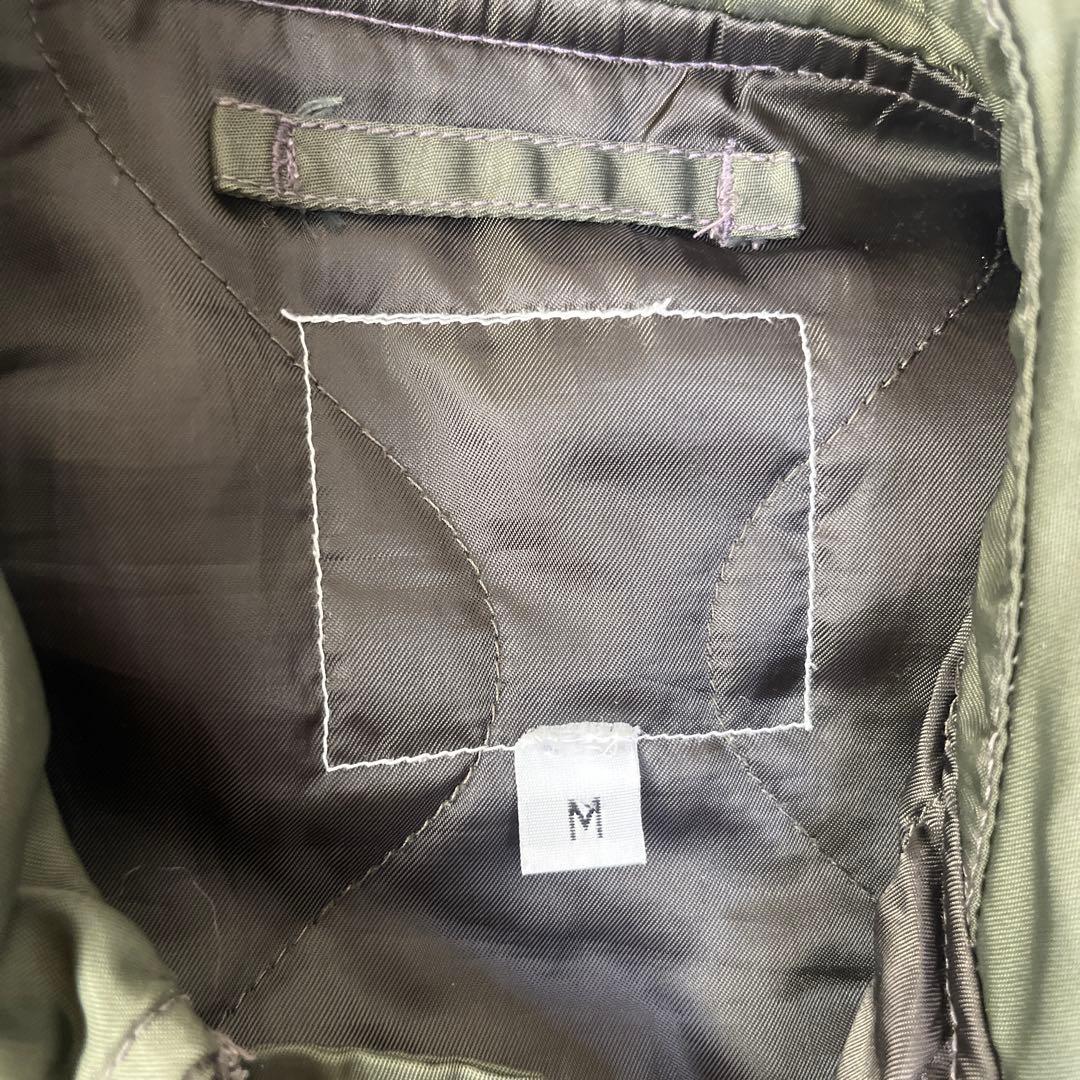 AVIREX アヴィレックス CWU フライトジャケット M カーキ 短丈 中綿