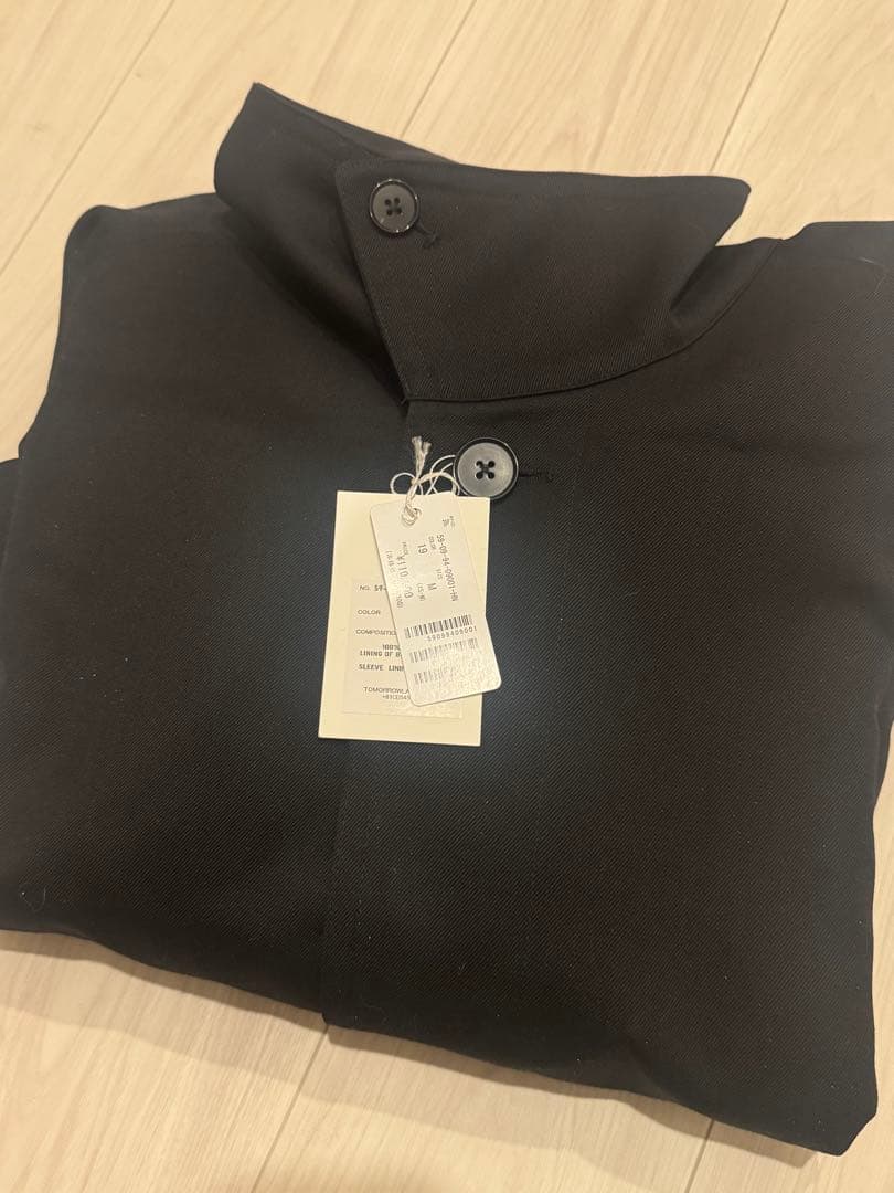 CABaN ウールギャバジンスタンドカラーコート