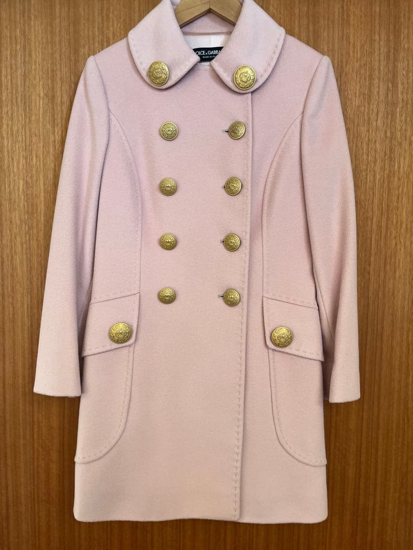 ドルチェアンドガッバーナ　コート　ピンク