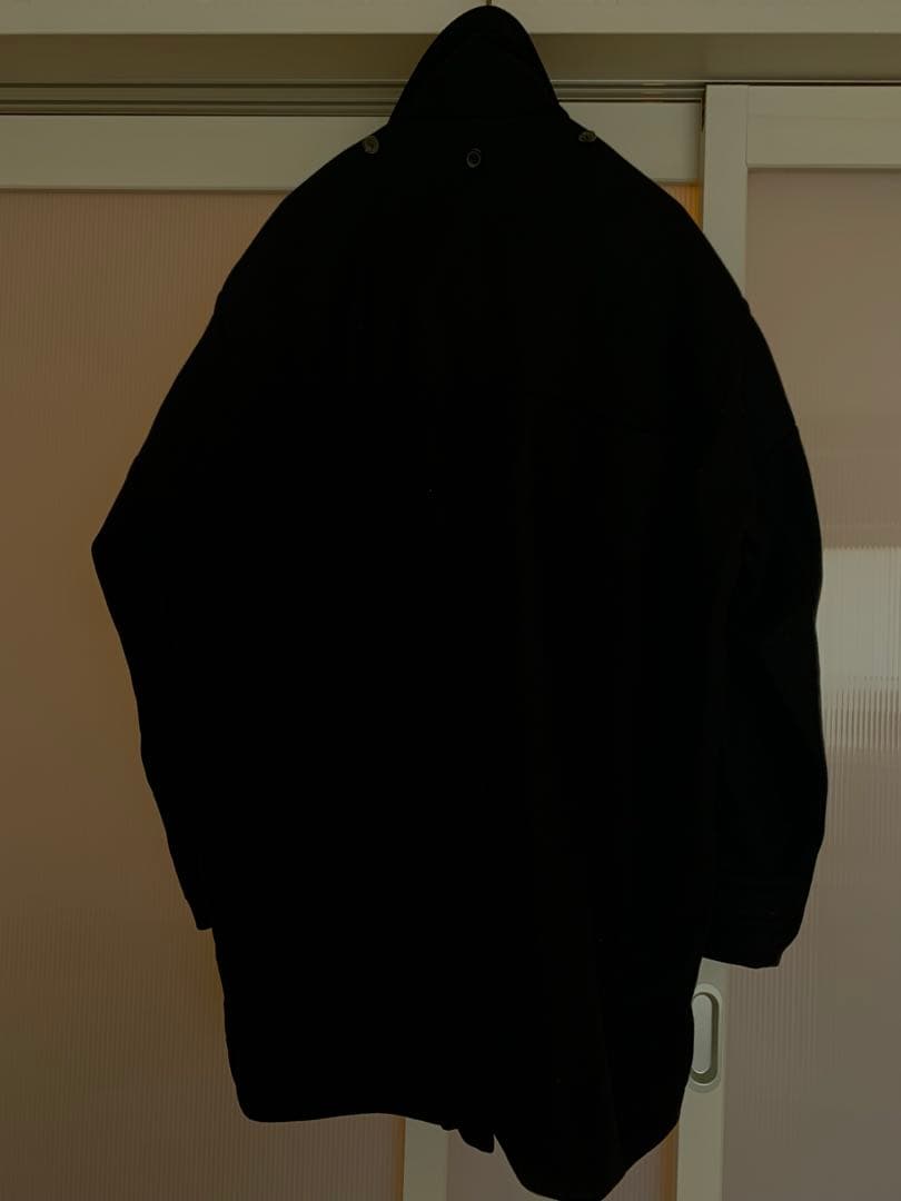 定価¥28万円 DSQUARED2 20AW ダッフル コート ウール黒48美品