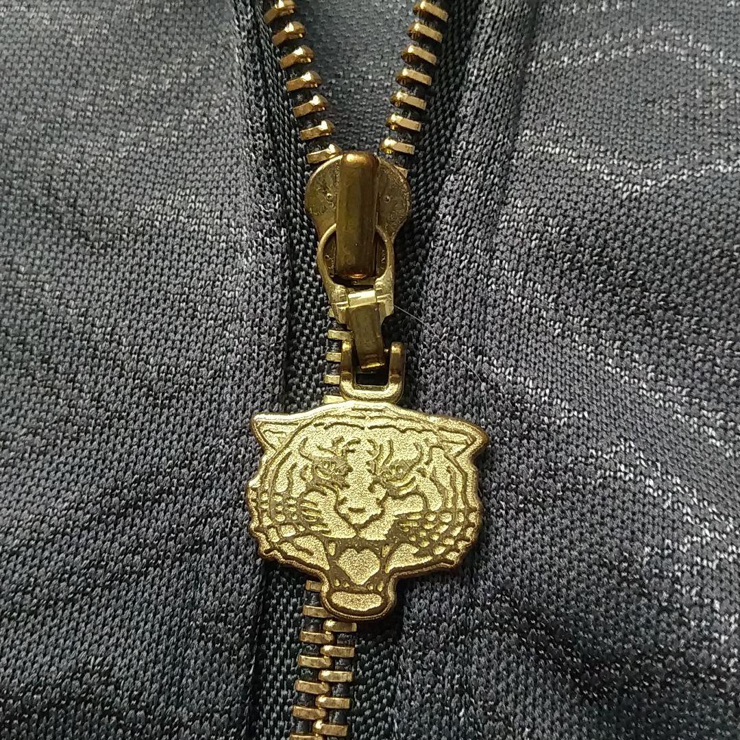 オニツカタイガー 刺繍ロゴ サイドライン リブライン トラックジャケット