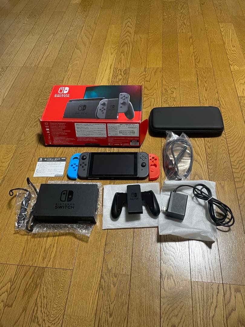 お買い得＊＊Nintendo Switch 本体 グレー/ダウンロードソフト