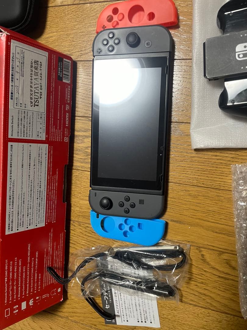 お買い得＊＊Nintendo Switch 本体 グレー/ダウンロードソフト