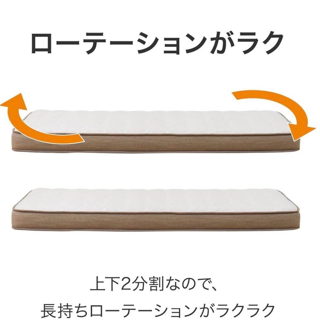 新品ニトリシングルマットレス Nスリープハード H1-02CR VH ウエ