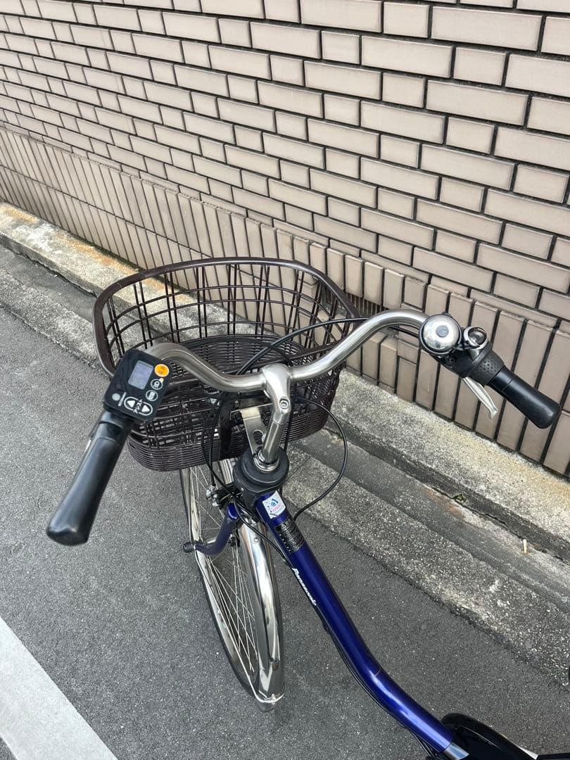 Panasonic 電動アシスト自転車 シティタイプ 紫