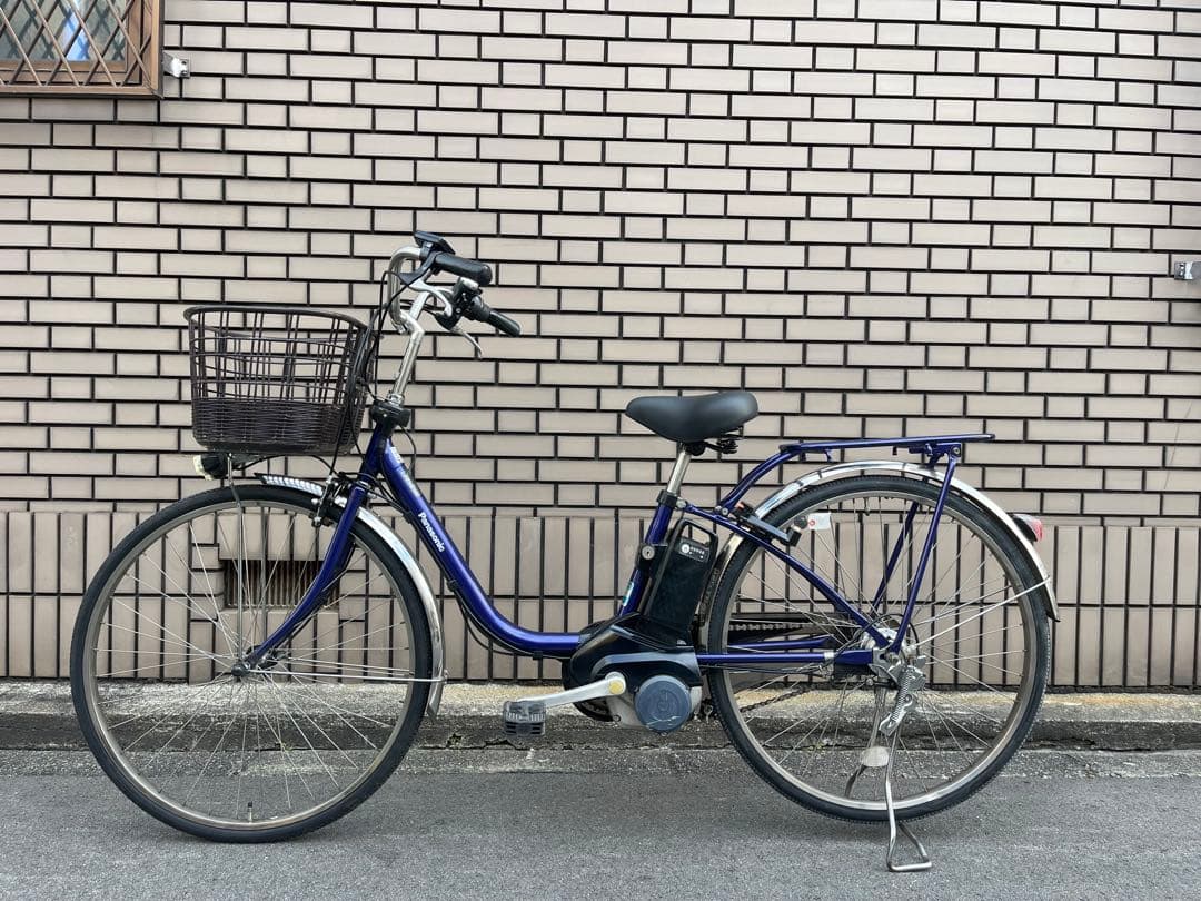 Panasonic 電動アシスト自転車 シティタイプ 紫