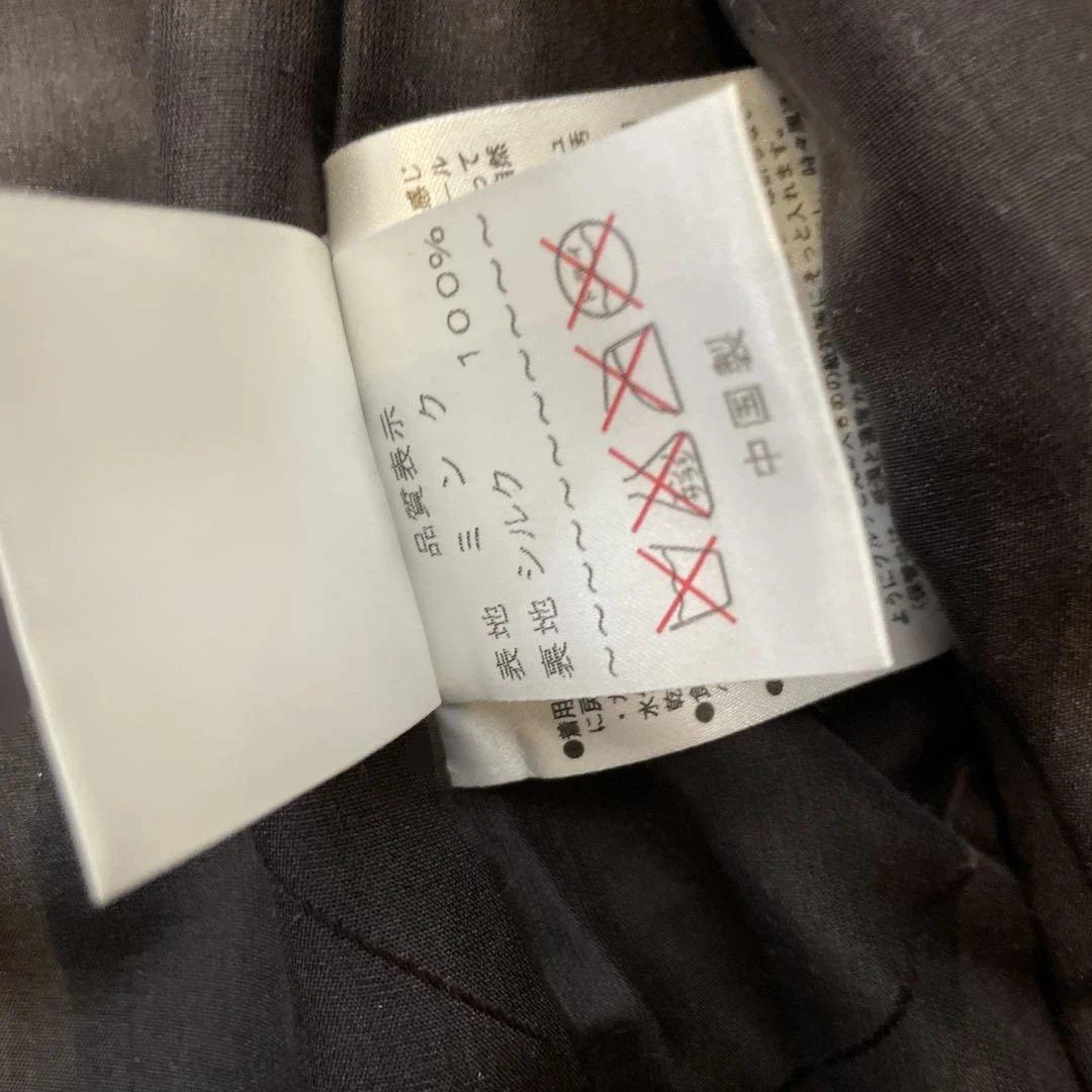 【美品】CARVEN　カルヴェン ミンク ロング　コート 裏地 シルク 高級毛皮