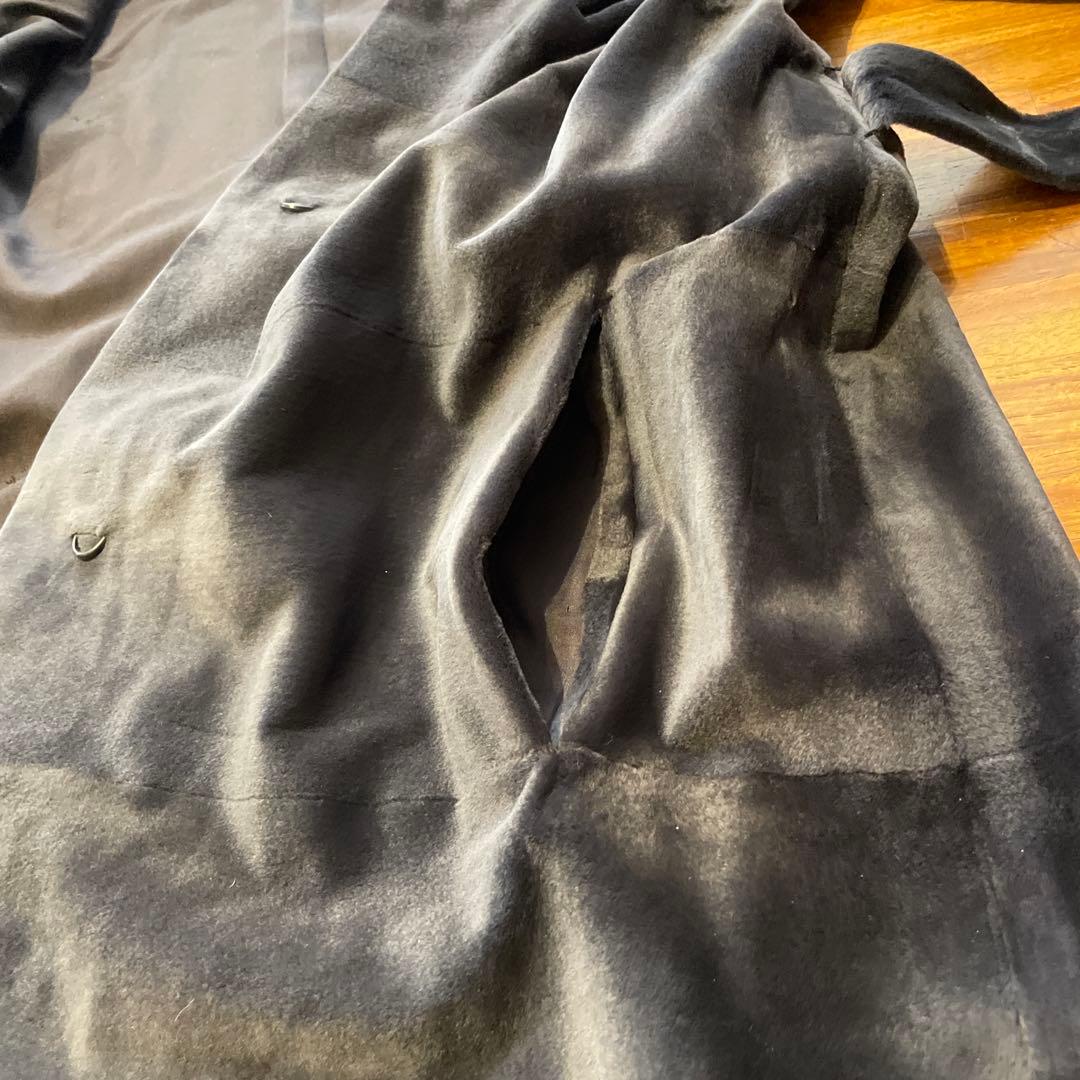 【美品】CARVEN　カルヴェン ミンク ロング　コート 裏地 シルク 高級毛皮